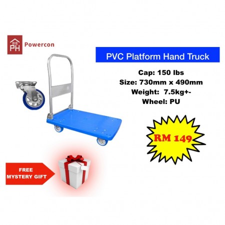 PVC HAND TRUCK TROLLEY 300KG