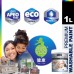 SMART ODOUR LESS ECO-WASH ZERO VOC PREMIUM WASHABLE INTERIOR PAINT 1LTR