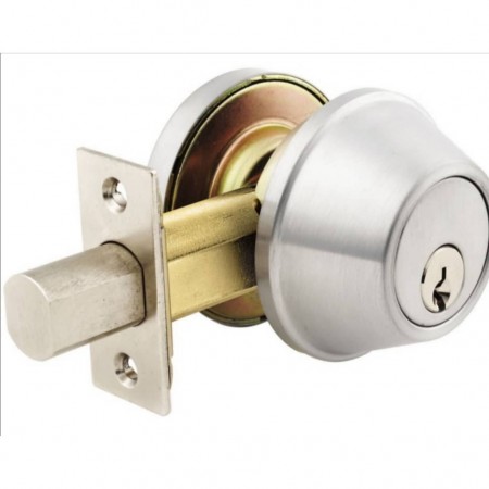 STD STAINLESS STEEL SINGLE DEADBOLT LOCK